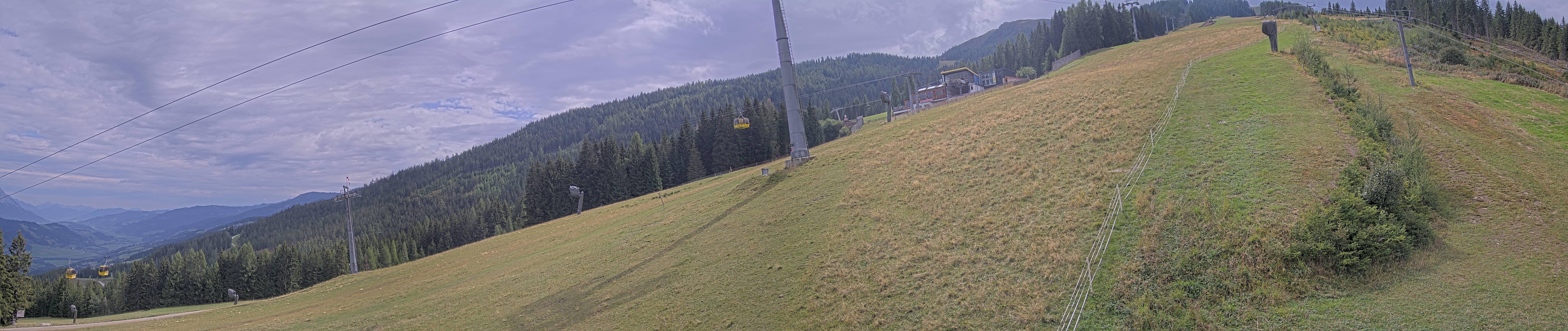 Archiv Foto Webcam Hauser Kaibling: Bergstation der 8er Gondel