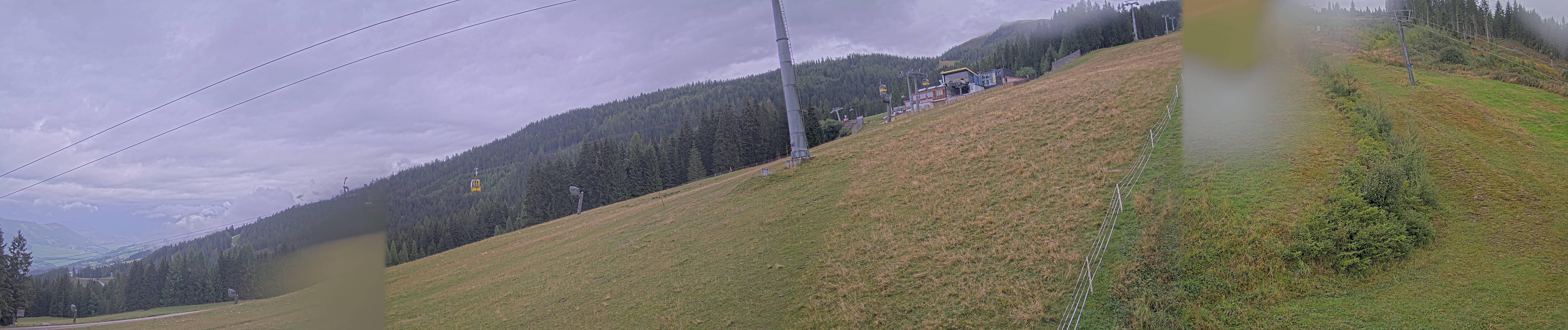 Archiv Foto Webcam Hauser Kaibling: Bergstation der 8er Gondel
