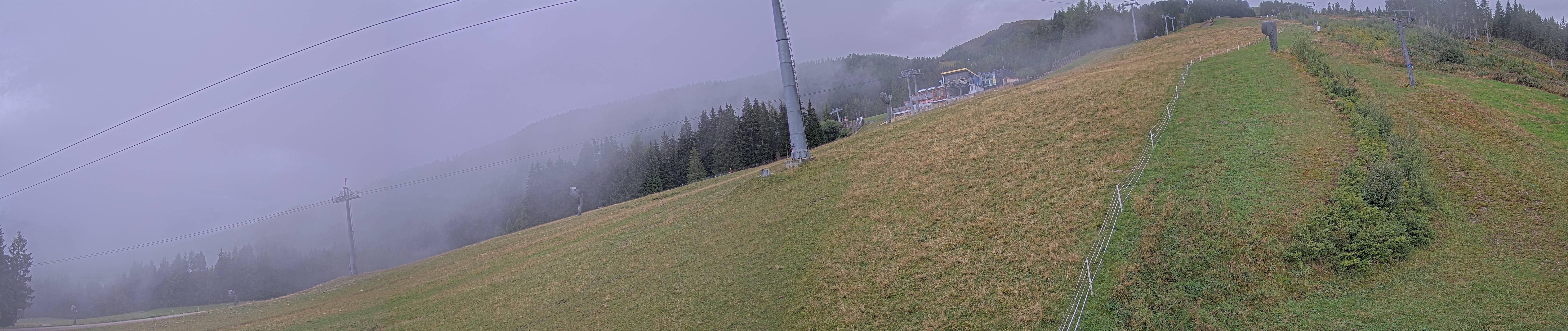 Archiv Foto Webcam Hauser Kaibling: Bergstation der 8er Gondel