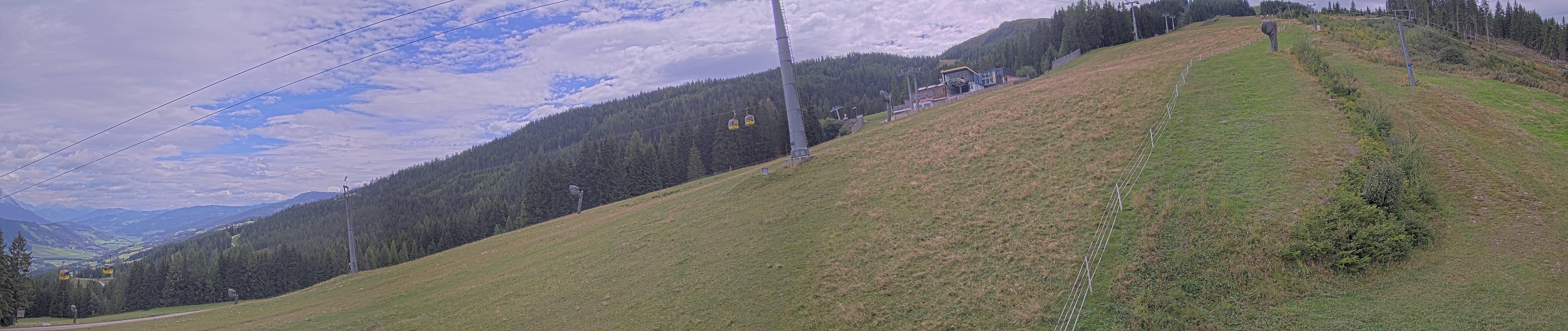Archiv Foto Webcam Hauser Kaibling: Bergstation der 8er Gondel
