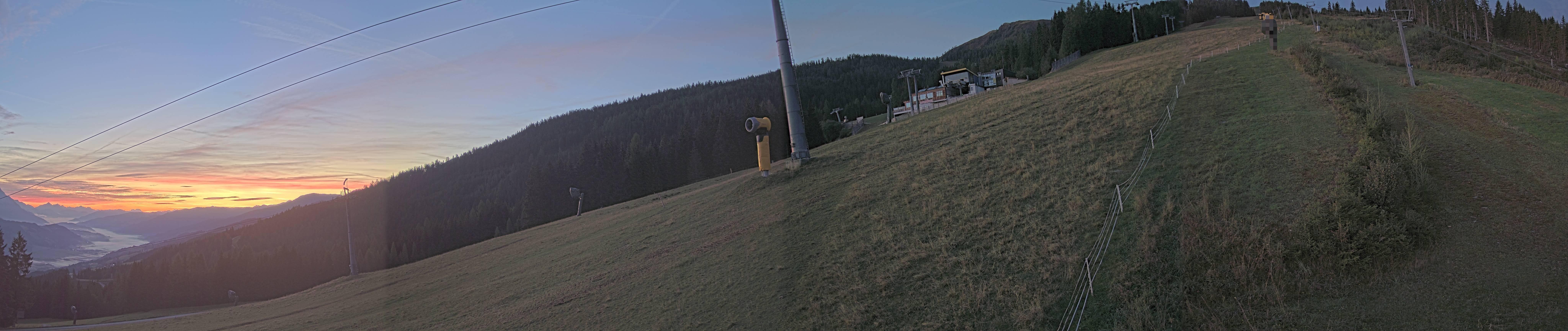 Archiv Foto Webcam Hauser Kaibling: Bergstation der 8er Gondel