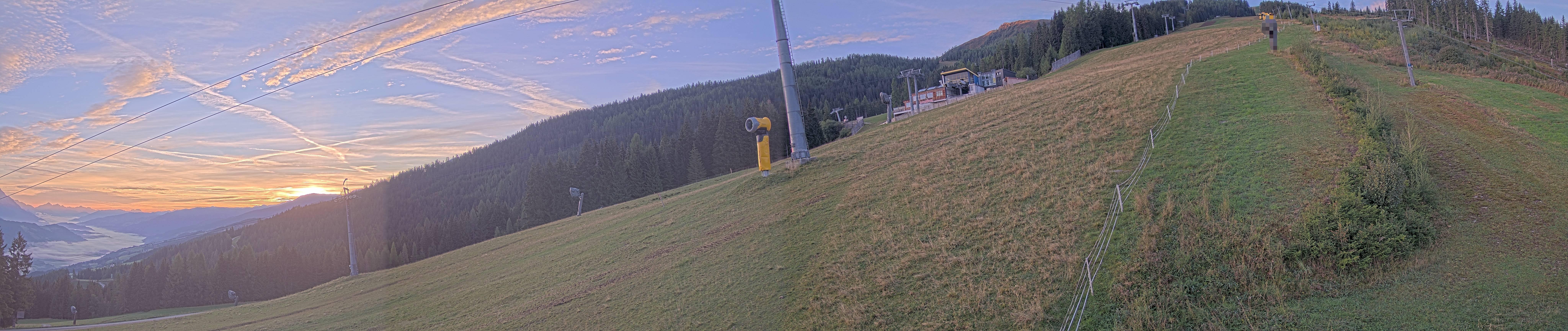 Archiv Foto Webcam Hauser Kaibling: Bergstation der 8er Gondel