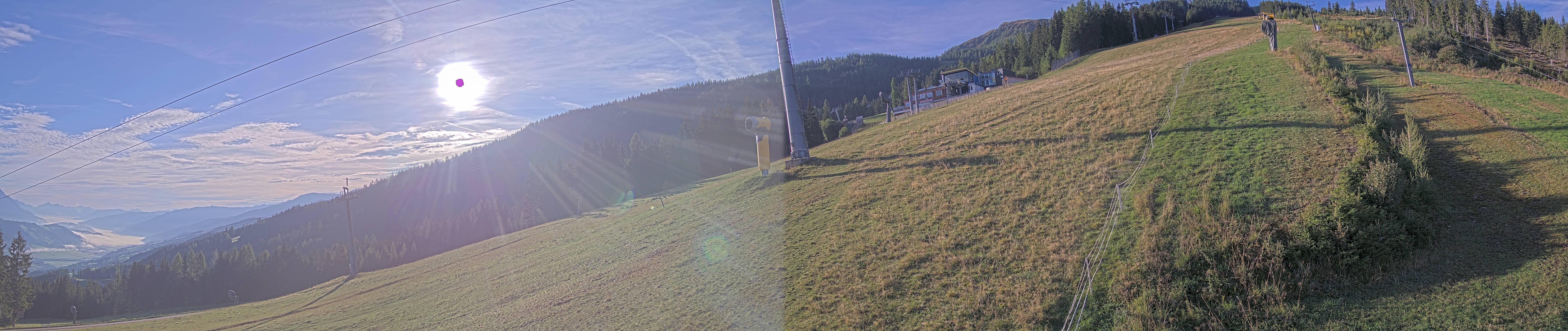 Archiv Foto Webcam Hauser Kaibling: Bergstation der 8er Gondel