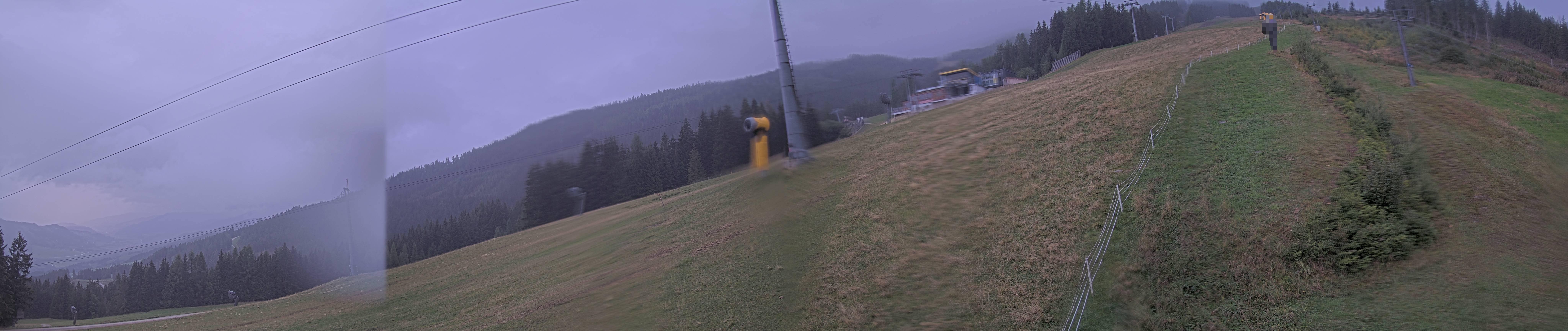Archiv Foto Webcam Hauser Kaibling: Bergstation der 8er Gondel