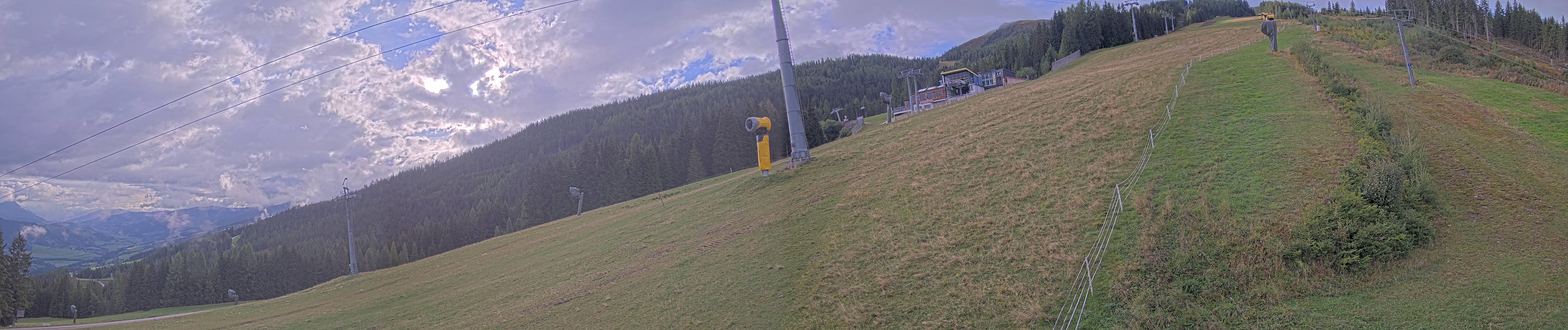 Archiv Foto Webcam Hauser Kaibling: Bergstation der 8er Gondel