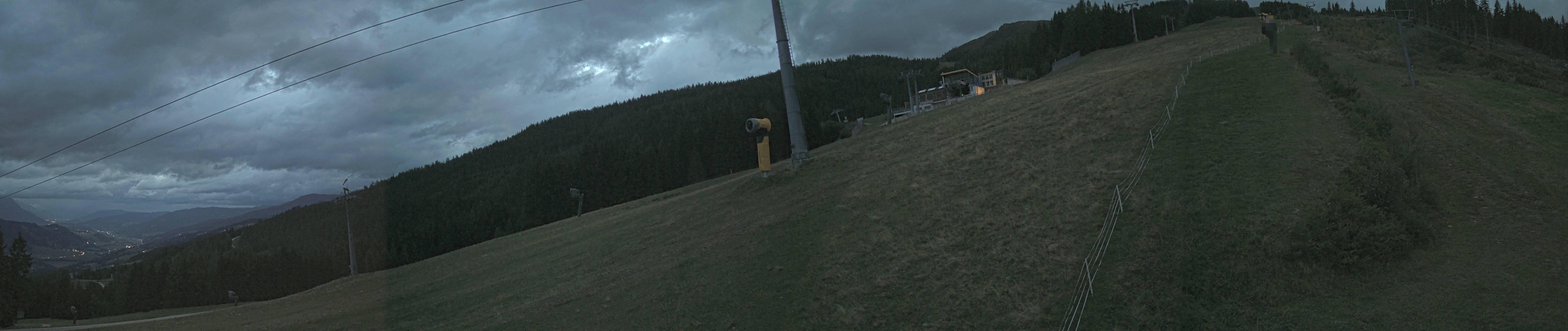 Archiv Foto Webcam Hauser Kaibling: Bergstation der 8er Gondel