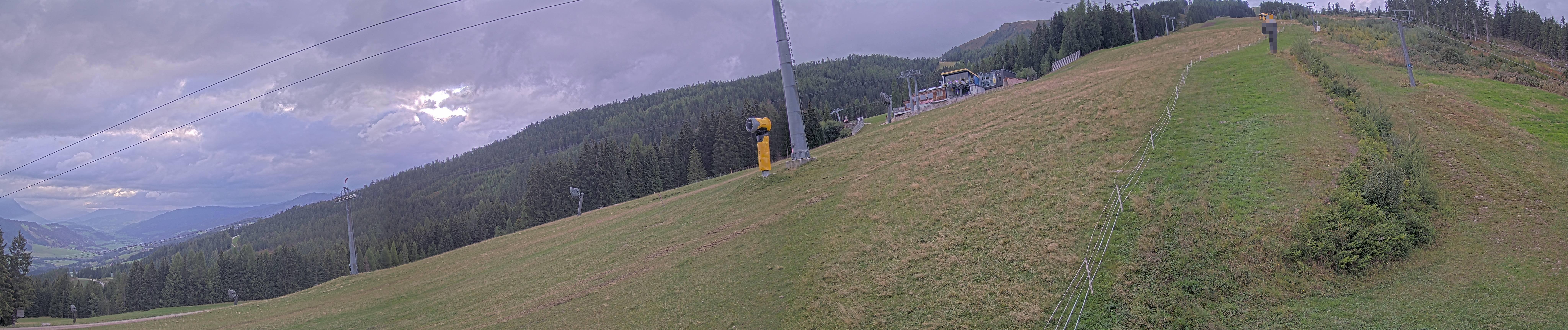 Archiv Foto Webcam Hauser Kaibling: Bergstation der 8er Gondel