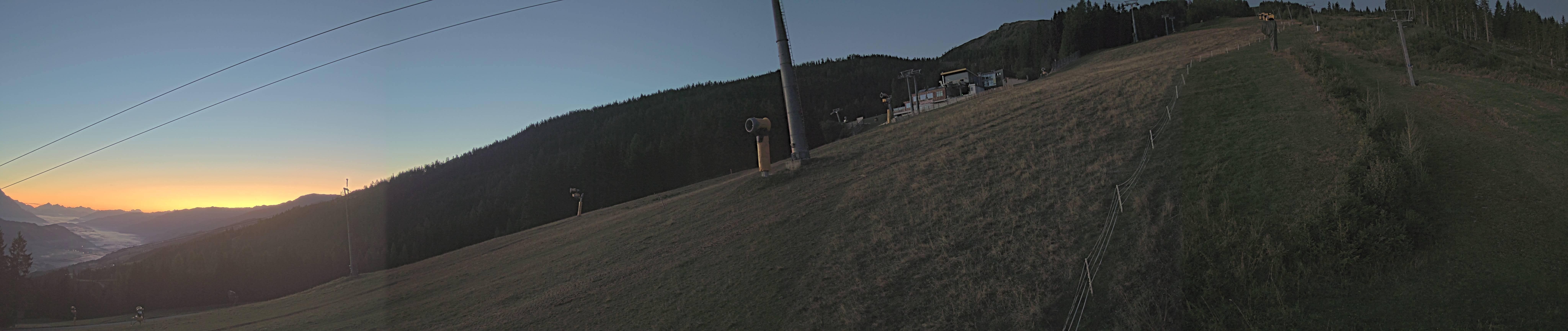 Archiv Foto Webcam Hauser Kaibling: Bergstation der 8er Gondel