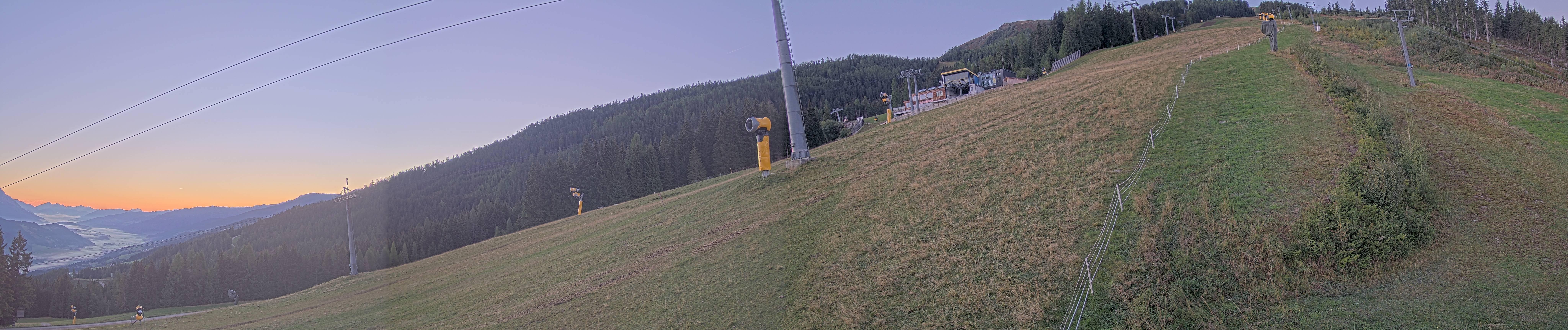 Archiv Foto Webcam Hauser Kaibling: Bergstation der 8er Gondel
