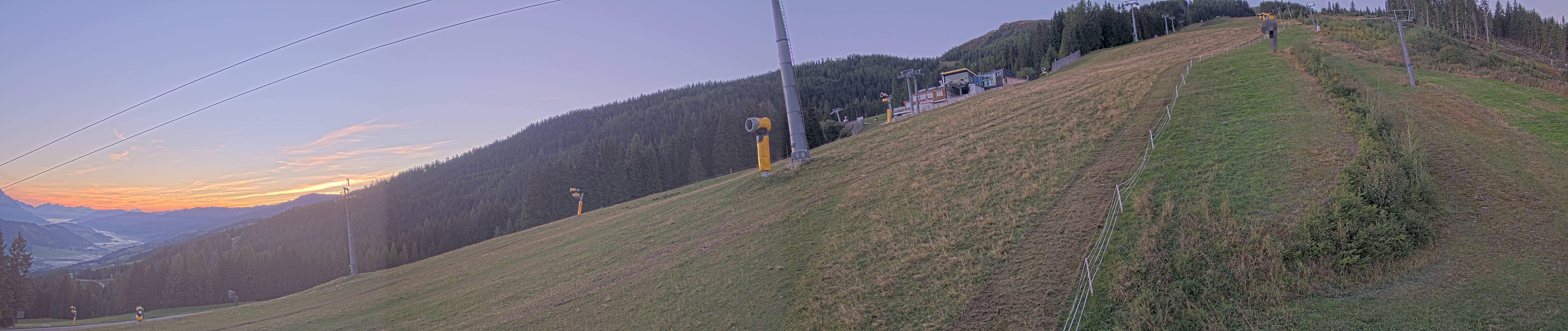 Archiv Foto Webcam Hauser Kaibling: Bergstation der 8er Gondel