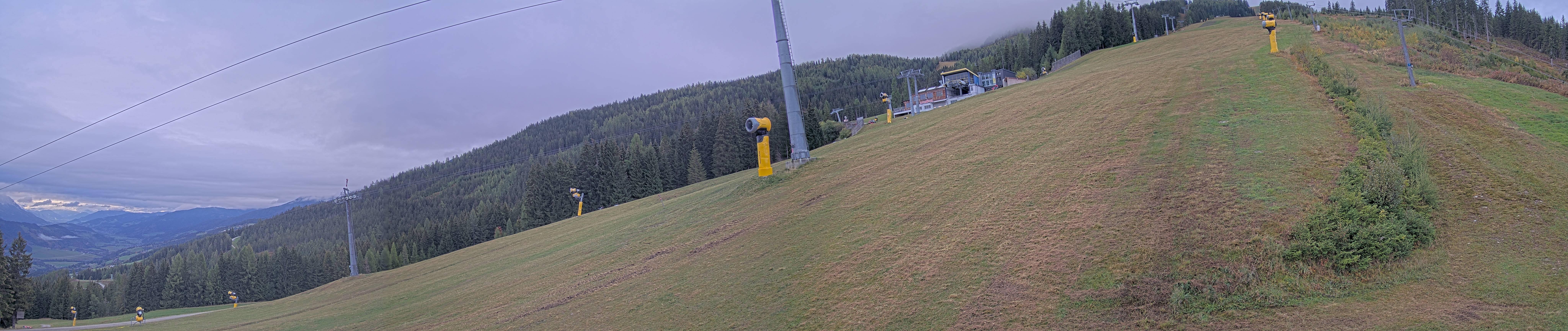 Archiv Foto Webcam Hauser Kaibling: Bergstation der 8er Gondel
