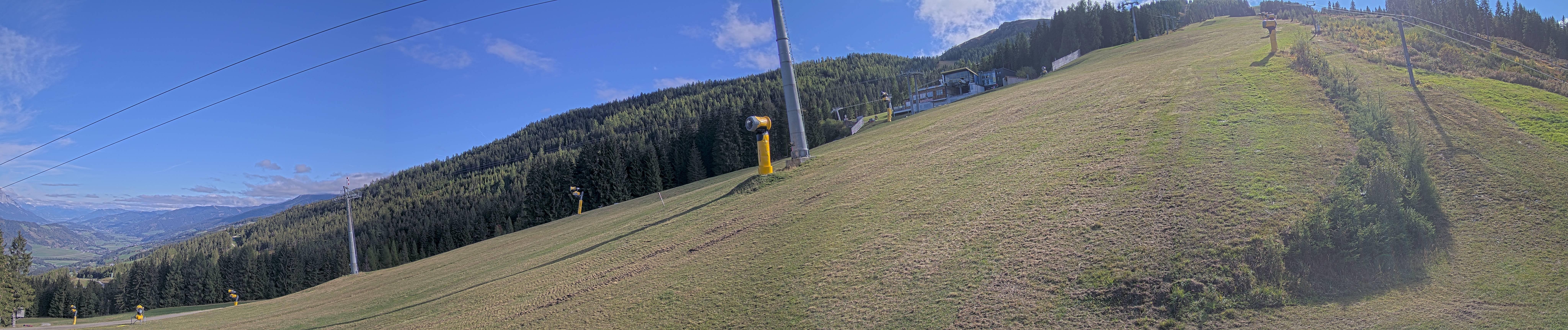Archiv Foto Webcam Hauser Kaibling: Bergstation der 8er Gondel