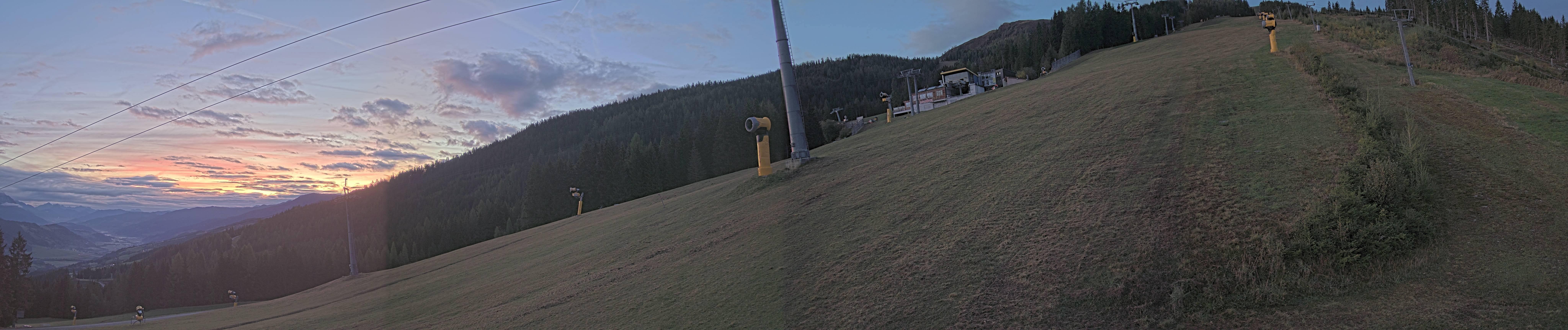 Archiv Foto Webcam Hauser Kaibling: Bergstation der 8er Gondel