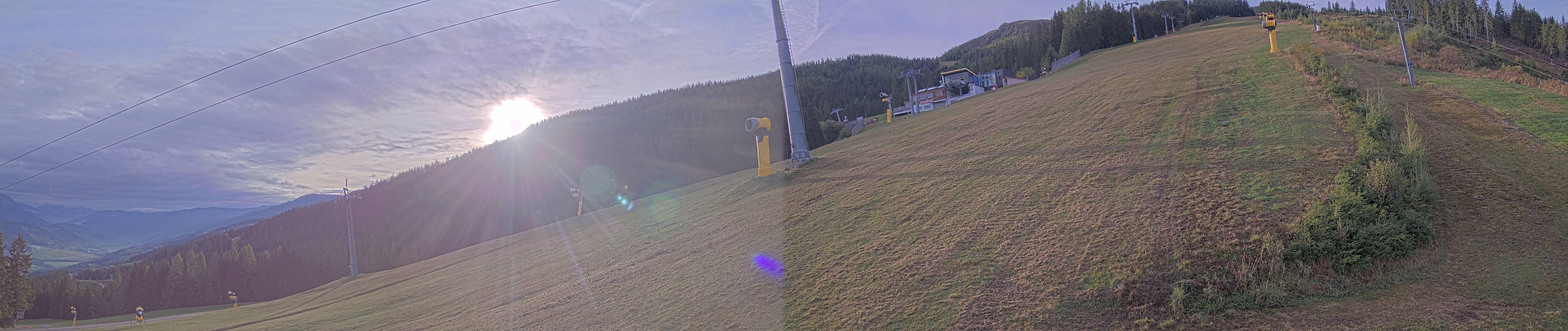 Archiv Foto Webcam Hauser Kaibling: Bergstation der 8er Gondel