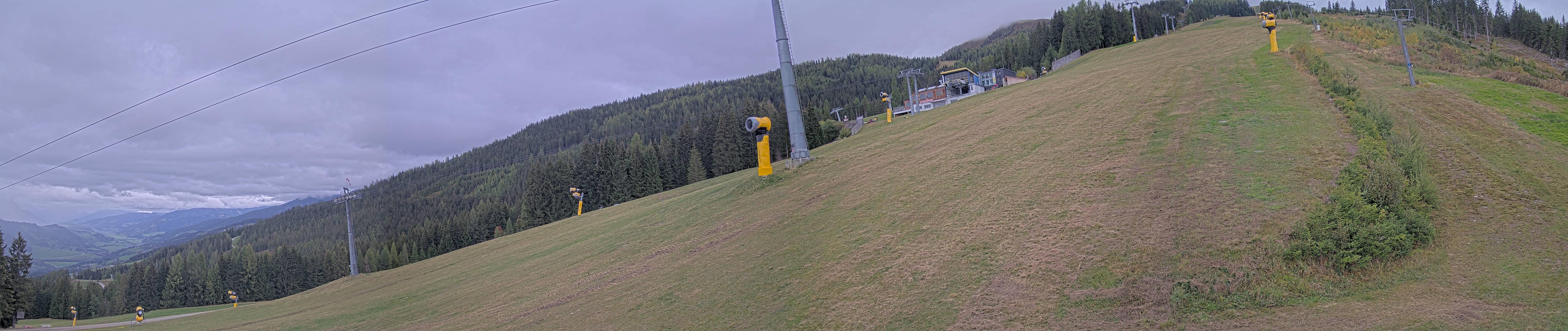 Archiv Foto Webcam Hauser Kaibling: Bergstation der 8er Gondel