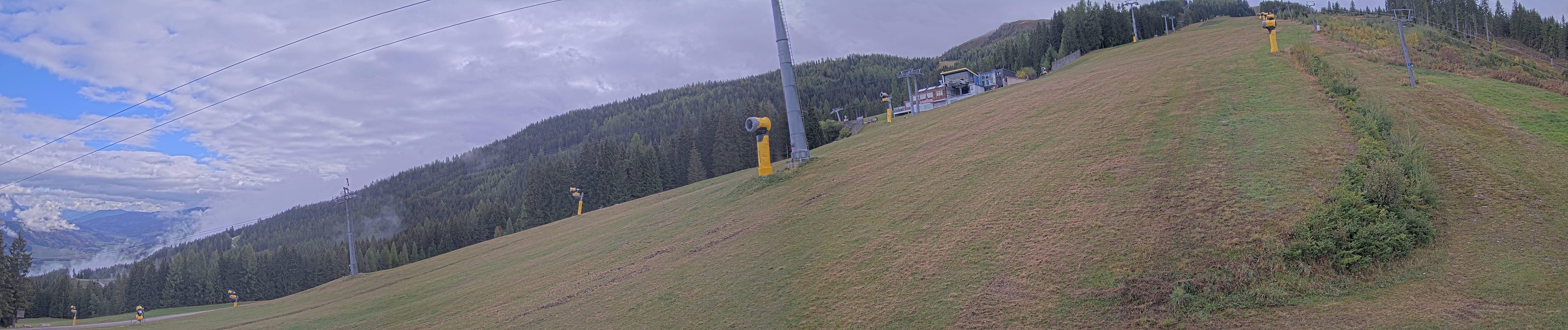 Archiv Foto Webcam Hauser Kaibling: Bergstation der 8er Gondel