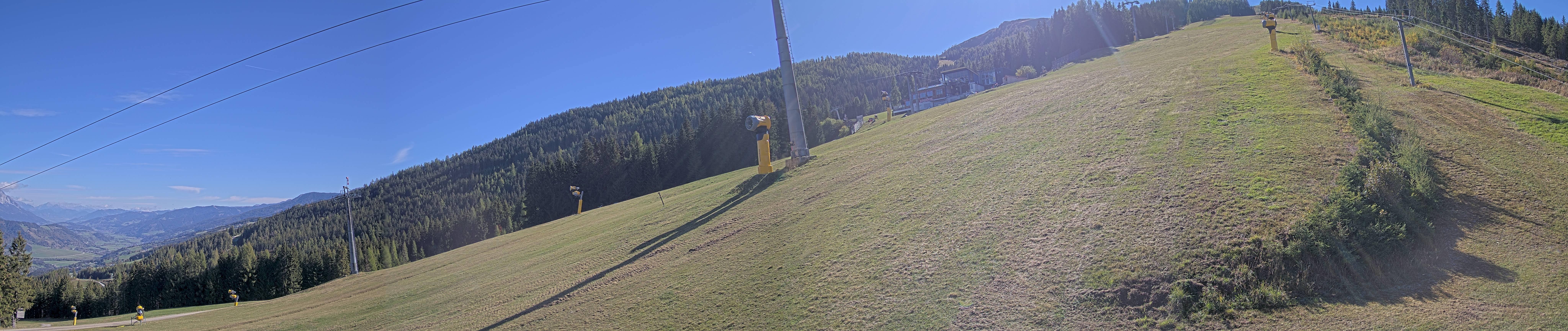 Archiv Foto Webcam Hauser Kaibling: Bergstation der 8er Gondel