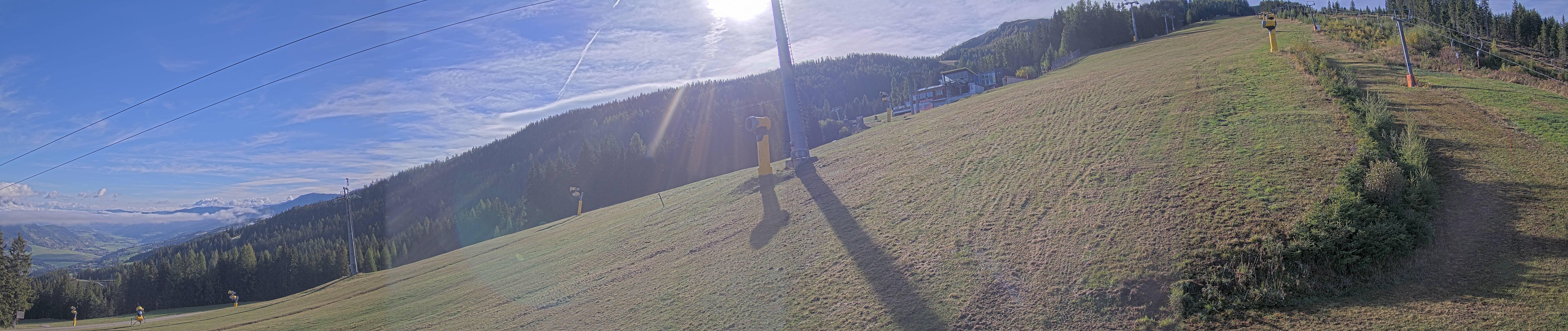 Archiv Foto Webcam Hauser Kaibling: Bergstation der 8er Gondel