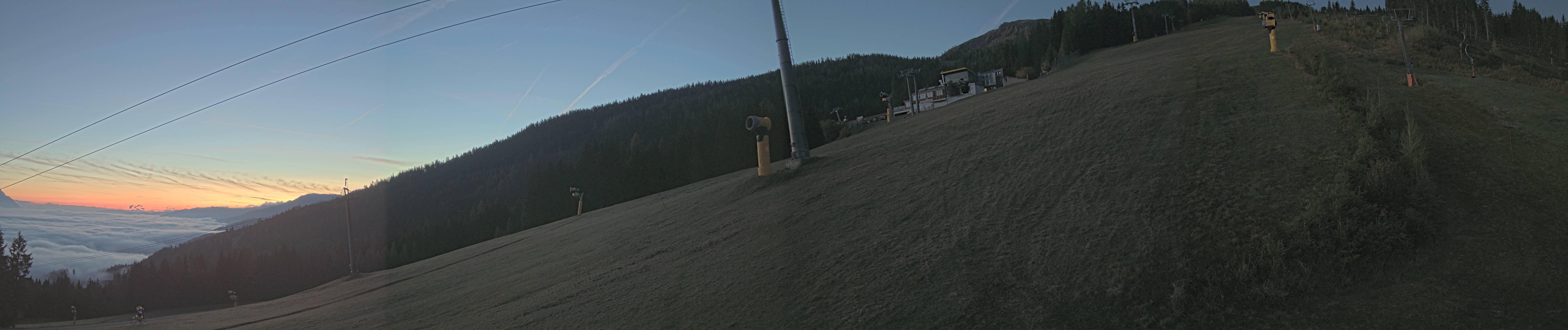 Archiv Foto Webcam Hauser Kaibling: Bergstation der 8er Gondel