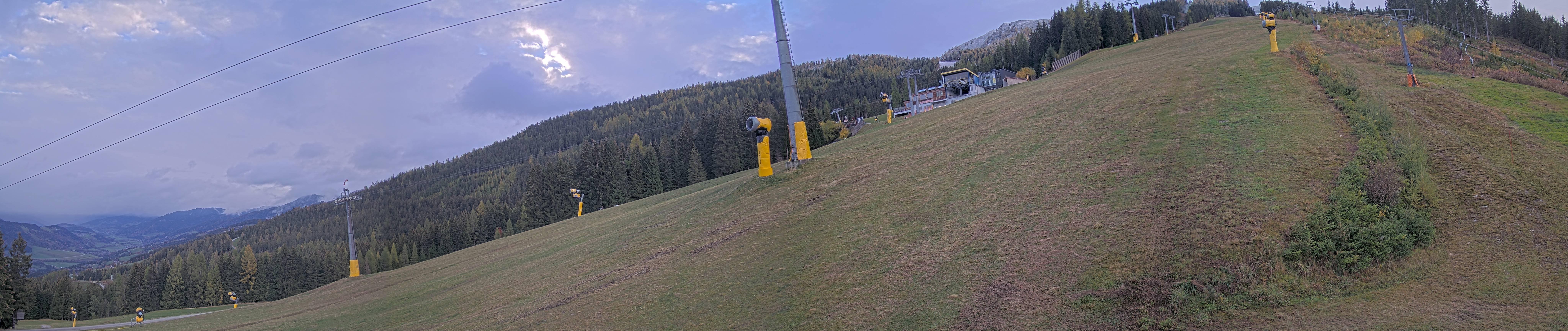 Archiv Foto Webcam Hauser Kaibling: Bergstation der 8er Gondel