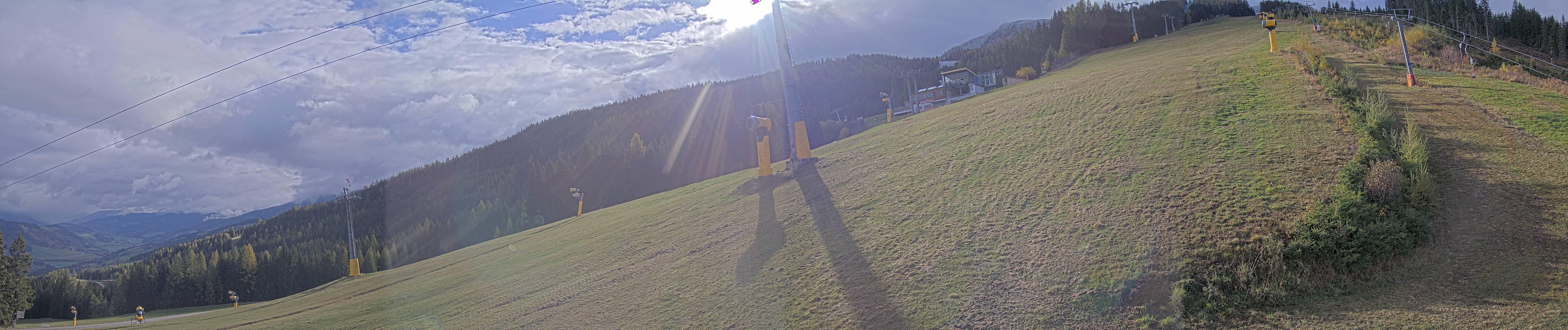 Archiv Foto Webcam Hauser Kaibling: Bergstation der 8er Gondel