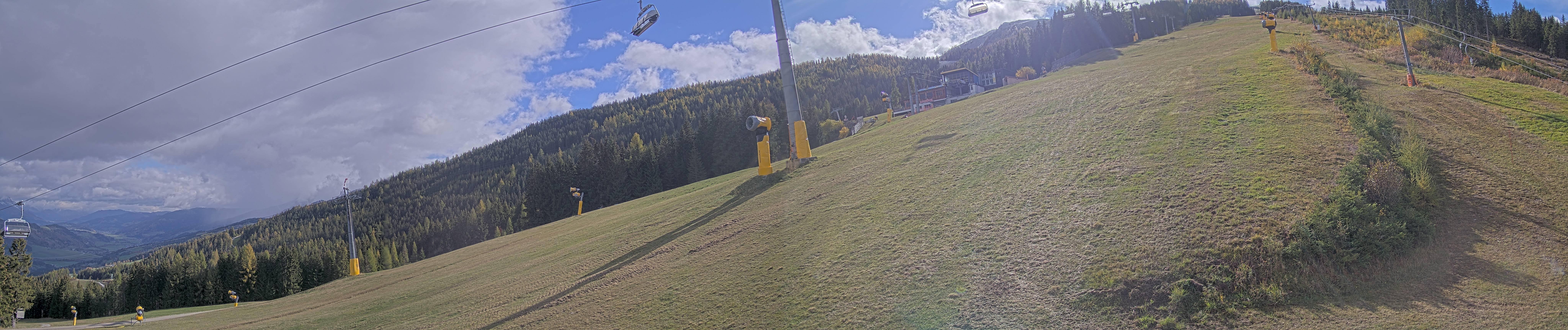 Archiv Foto Webcam Hauser Kaibling: Bergstation der 8er Gondel