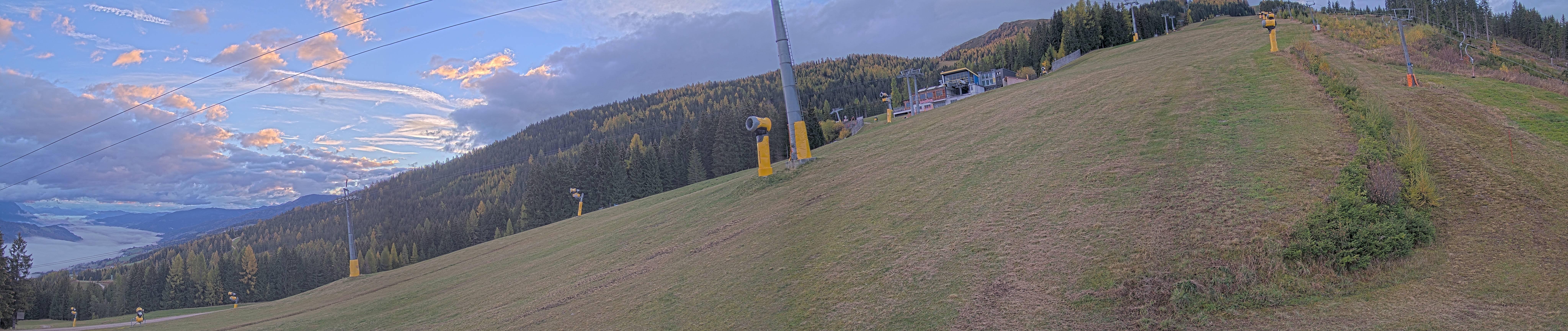 Archiv Foto Webcam Hauser Kaibling: Bergstation der 8er Gondel