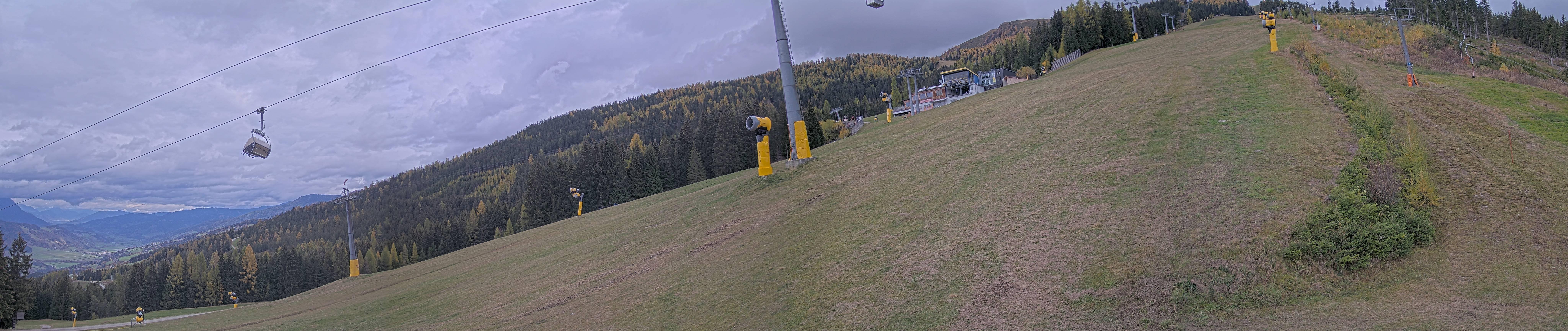 Archiv Foto Webcam Hauser Kaibling: Bergstation der 8er Gondel