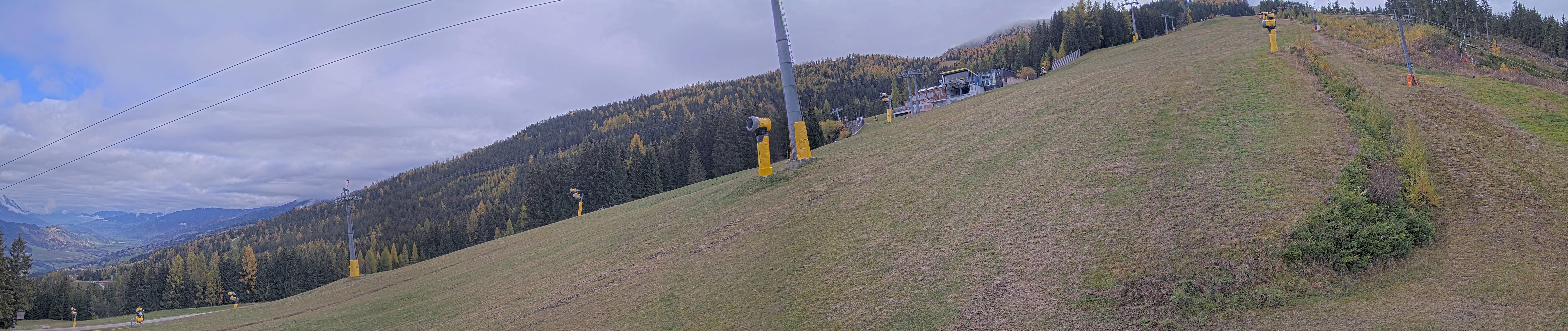 Archiv Foto Webcam Hauser Kaibling: Bergstation der 8er Gondel