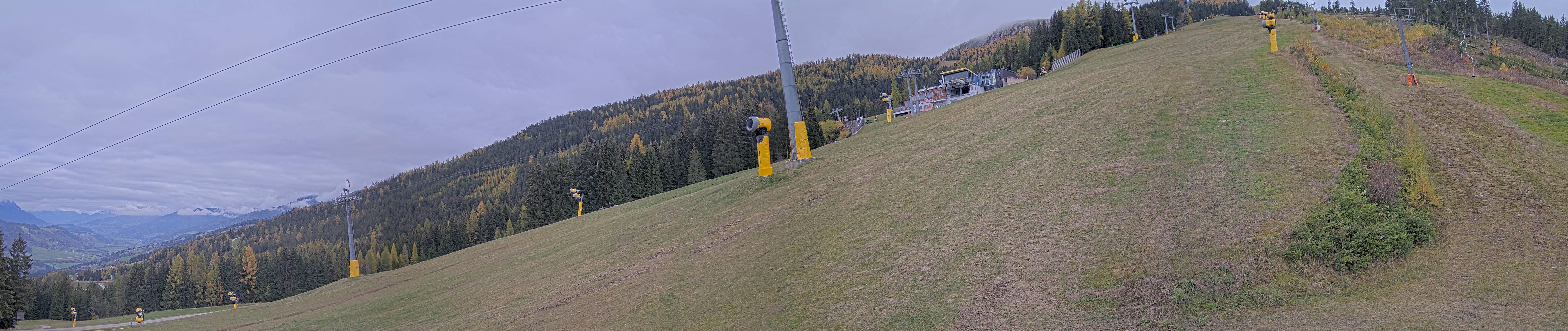Archiv Foto Webcam Hauser Kaibling: Bergstation der 8er Gondel