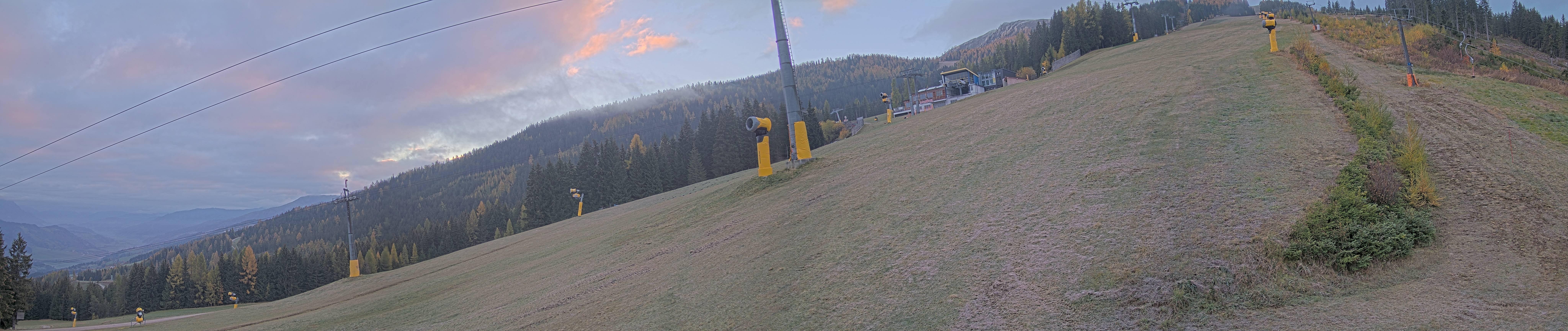 Archiv Foto Webcam Hauser Kaibling: Bergstation der 8er Gondel