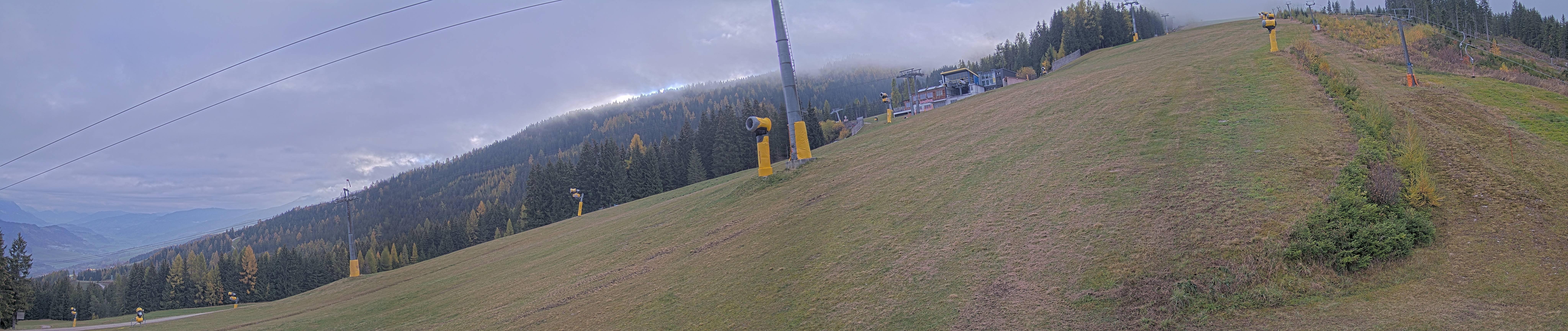 Archiv Foto Webcam Hauser Kaibling: Bergstation der 8er Gondel