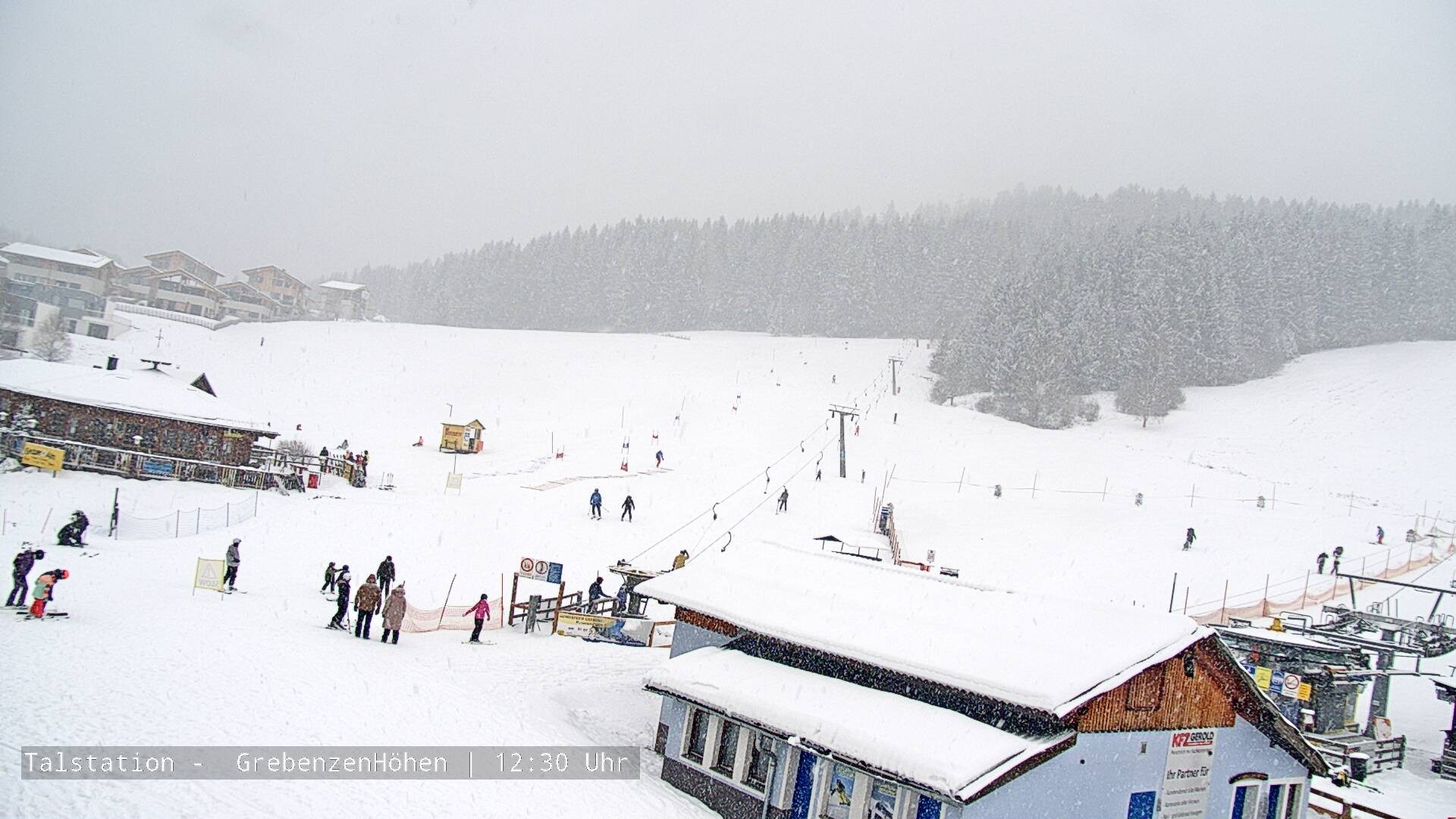 Archiv Foto Webcam Ski Grebenzen Sonnenterrasse