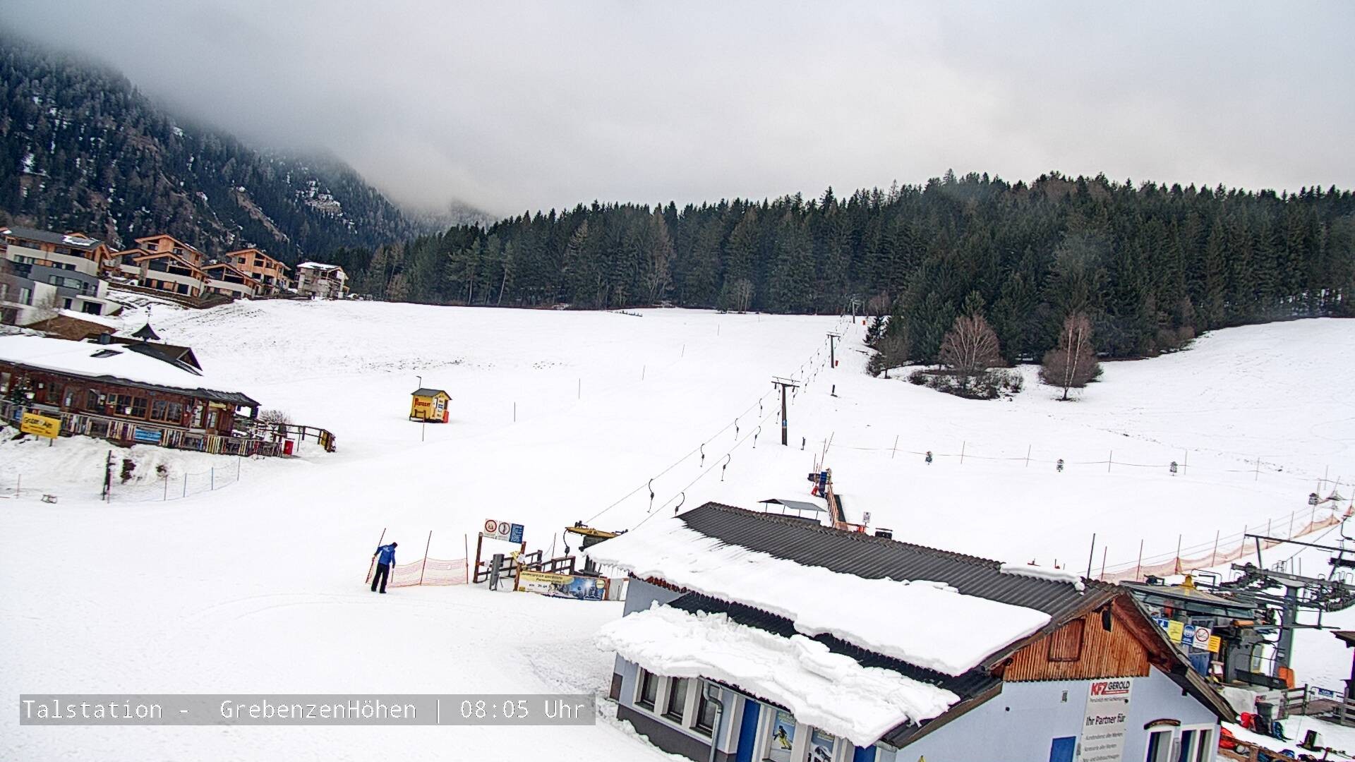 Archiv Foto Webcam Ski Grebenzen Sonnenterrasse