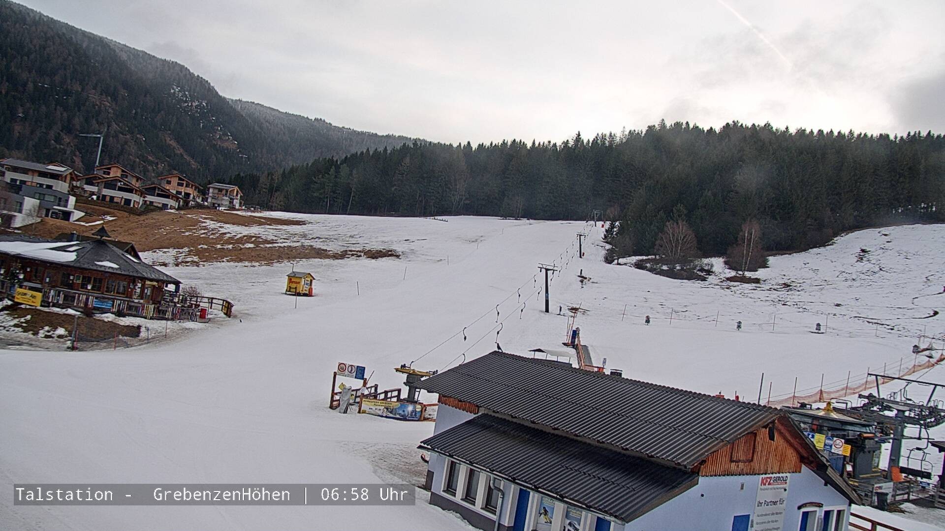 Archiv Foto Webcam Ski Grebenzen Sonnenterrasse