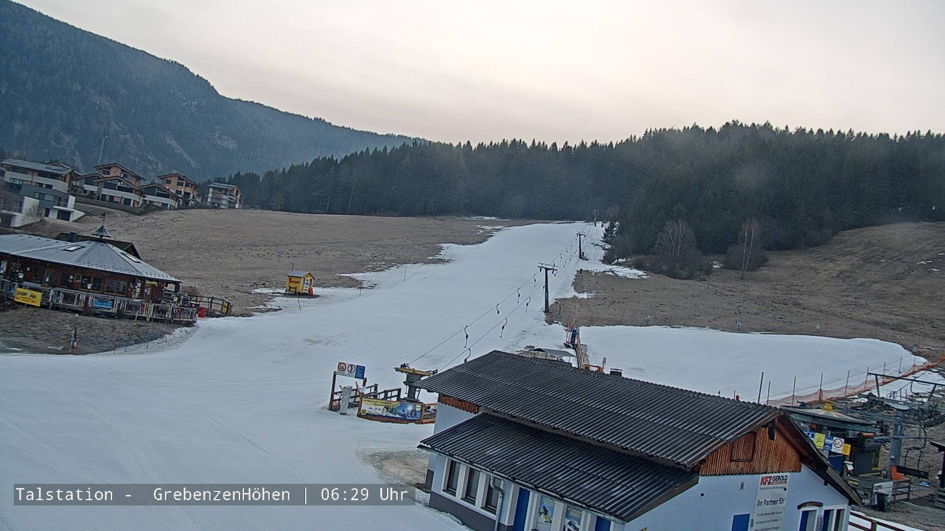 Archiv Foto Webcam Ski Grebenzen Sonnenterrasse