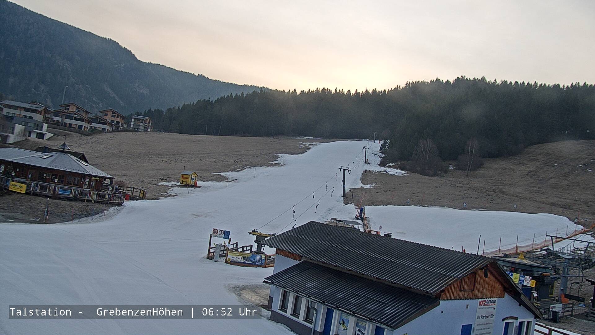 Archiv Foto Webcam Ski Grebenzen Sonnenterrasse