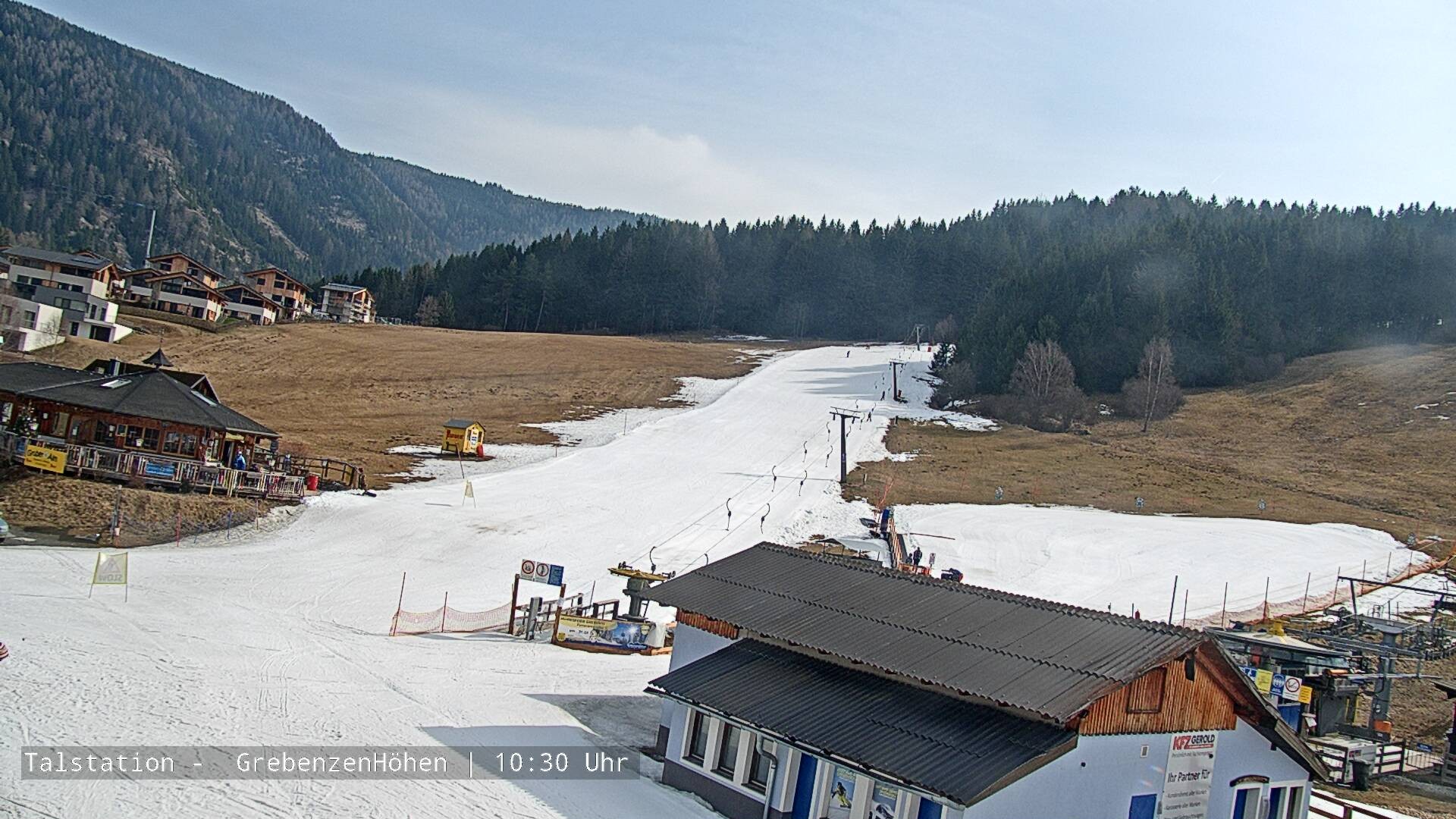 Archiv Foto Webcam Ski Grebenzen Sonnenterrasse