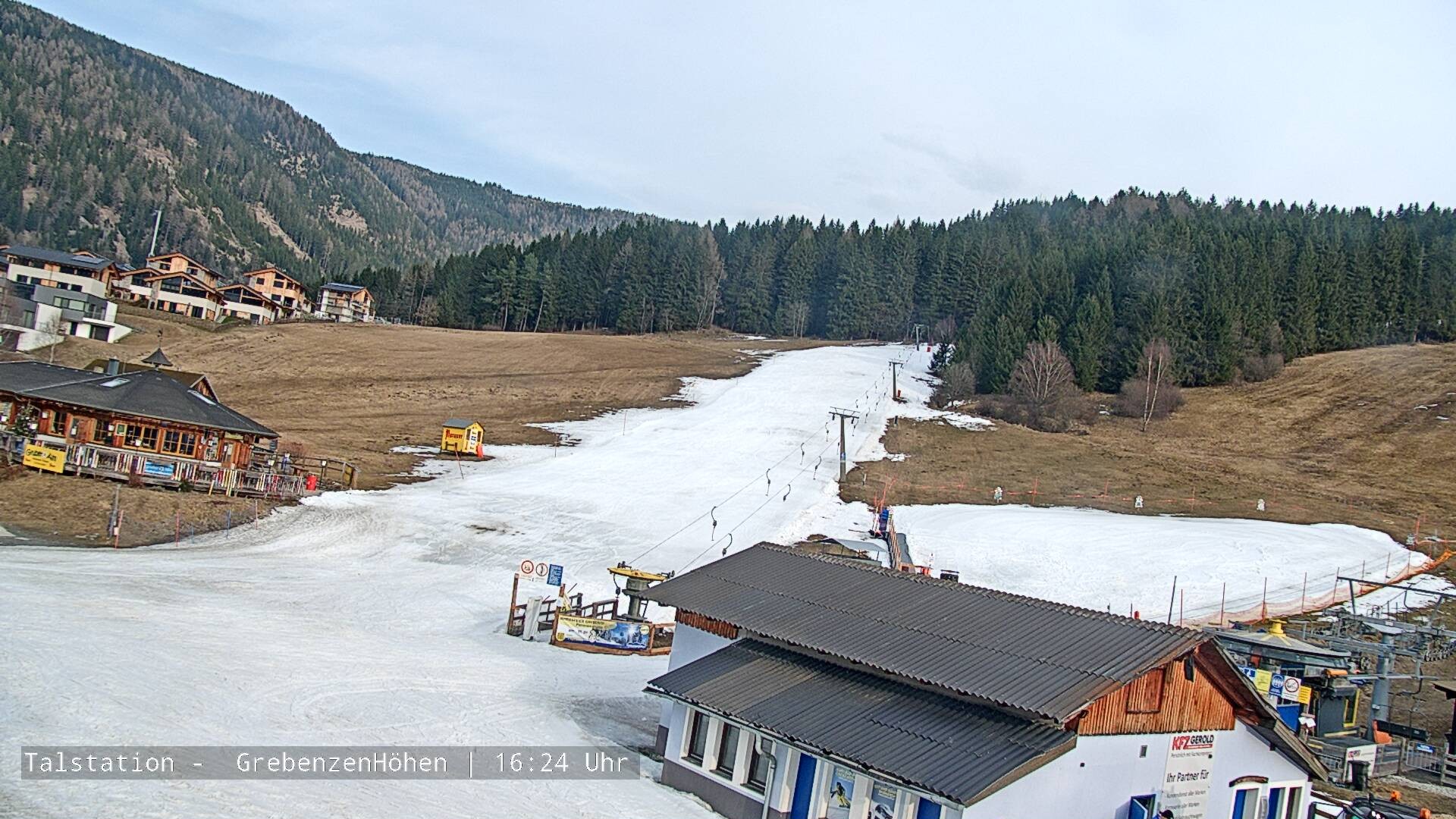 Archiv Foto Webcam Ski Grebenzen Sonnenterrasse