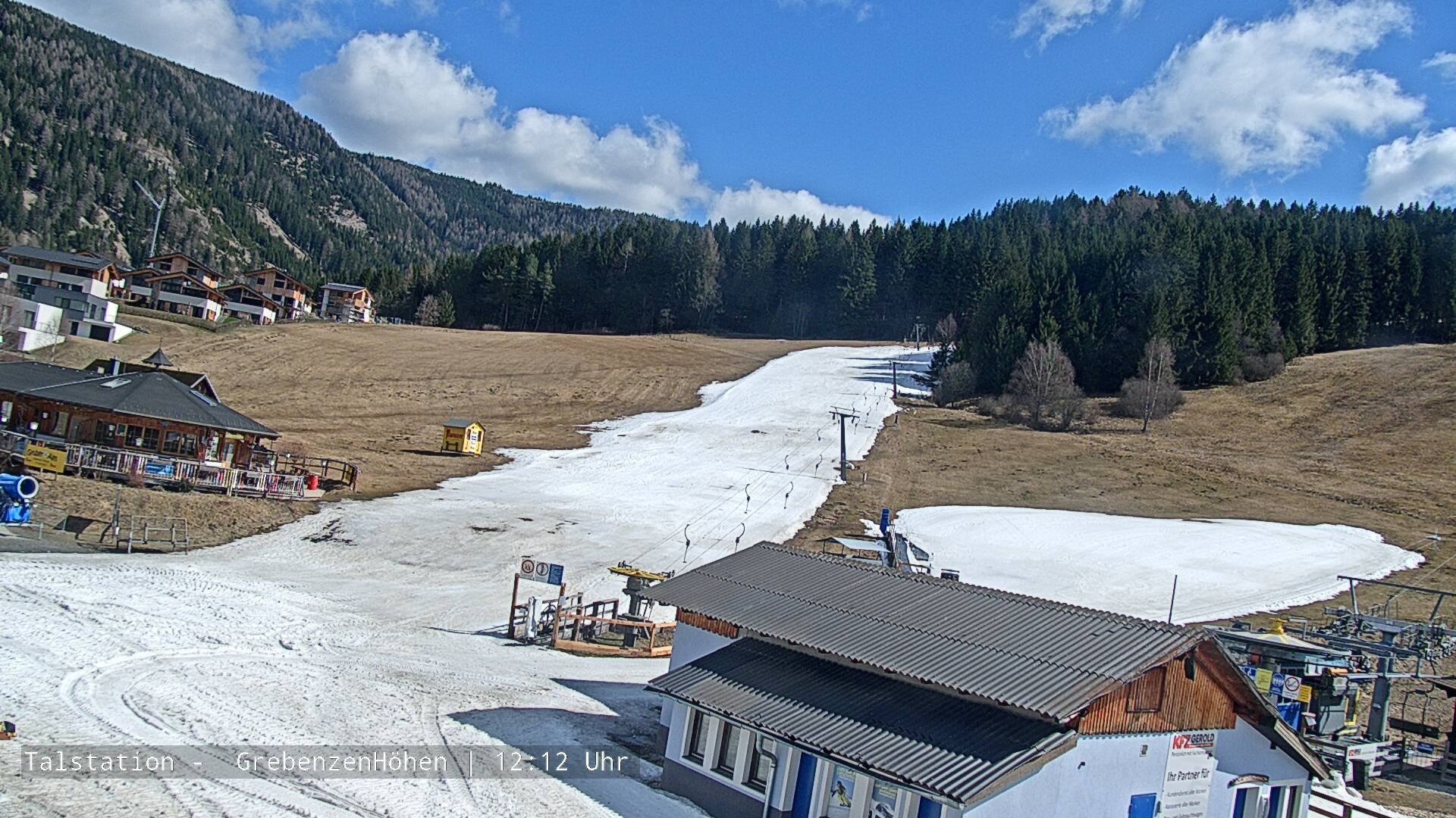 Archiv Foto Webcam Ski Grebenzen Sonnenterrasse