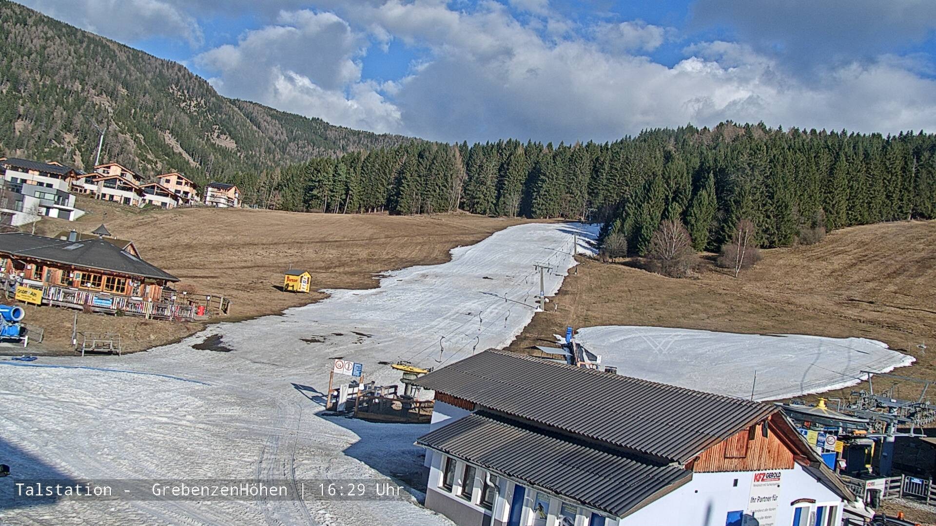 Archiv Foto Webcam Ski Grebenzen Sonnenterrasse