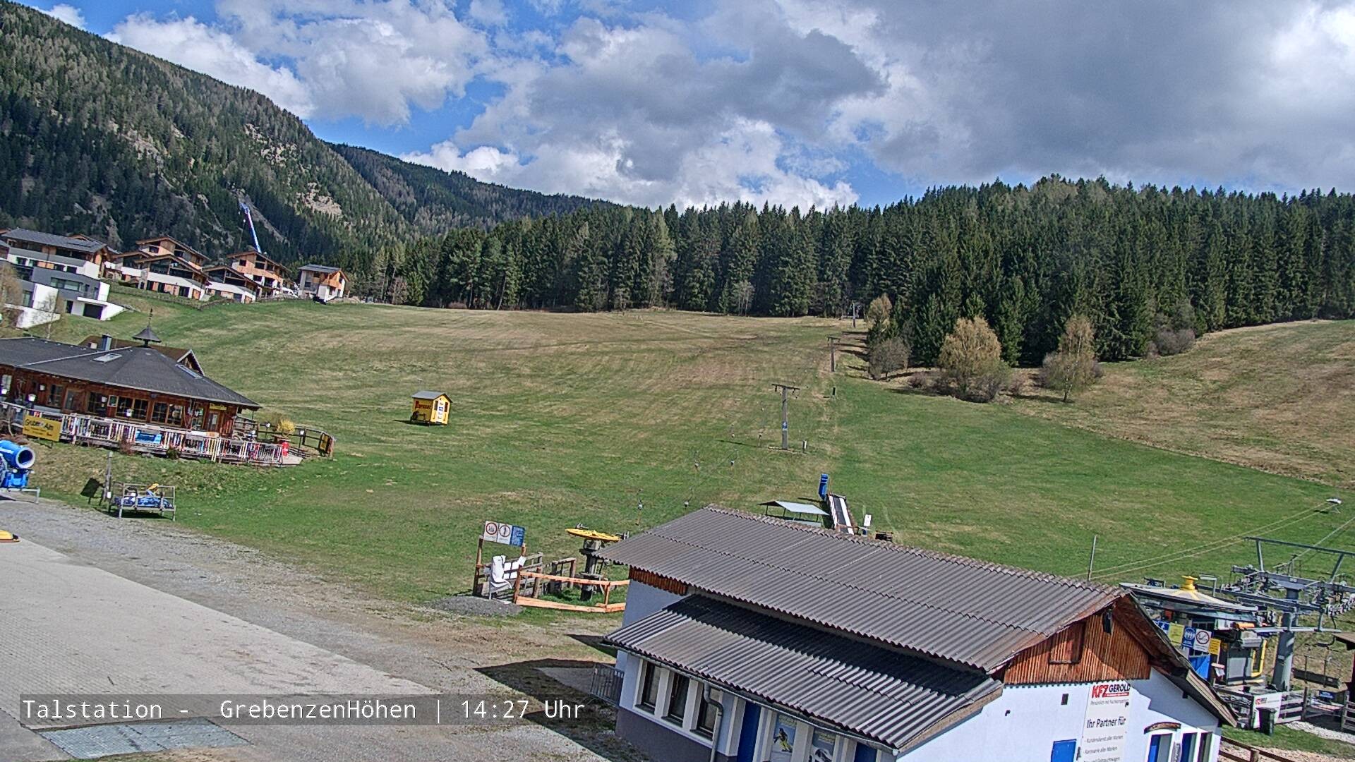 Archiv Foto Webcam Ski Grebenzen Sonnenterrasse