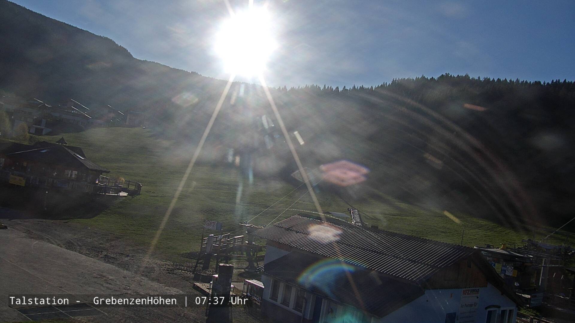 Archived image Webcam Grebenzen base station ski resort