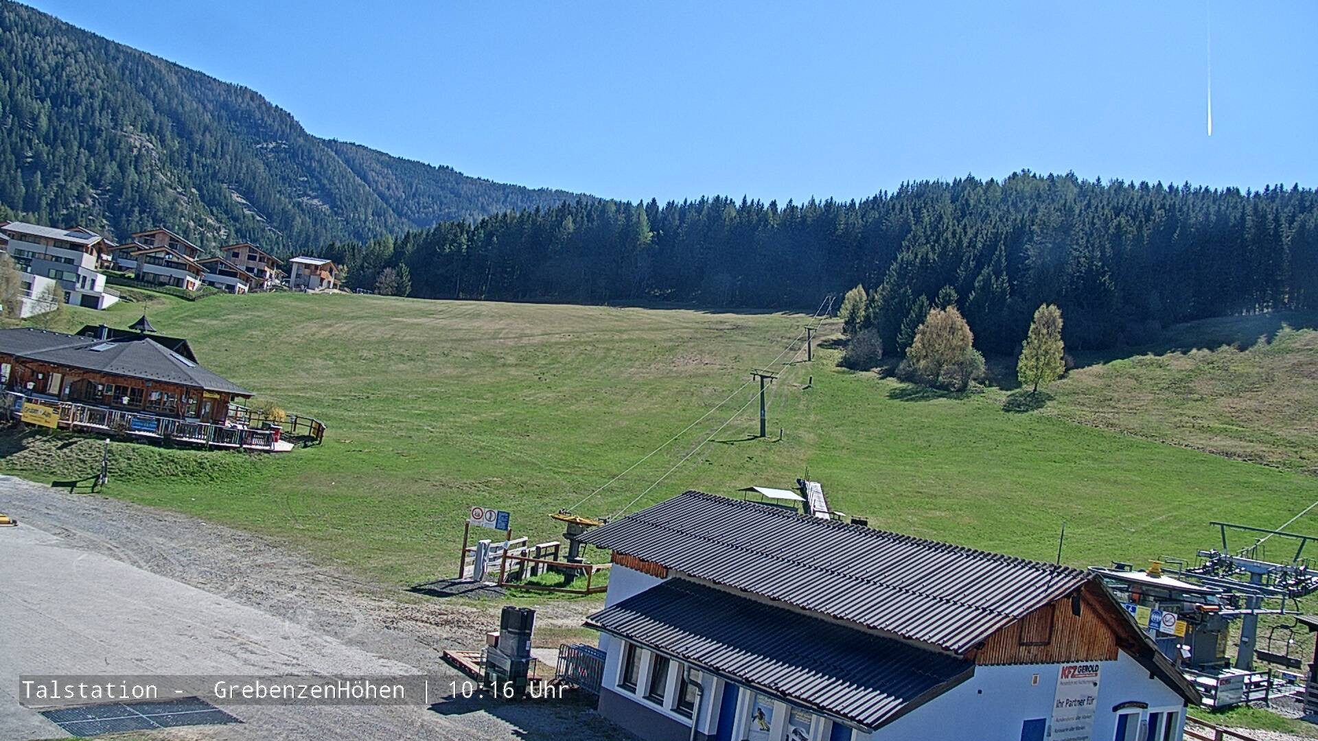 Archived image Webcam Grebenzen base station ski resort
