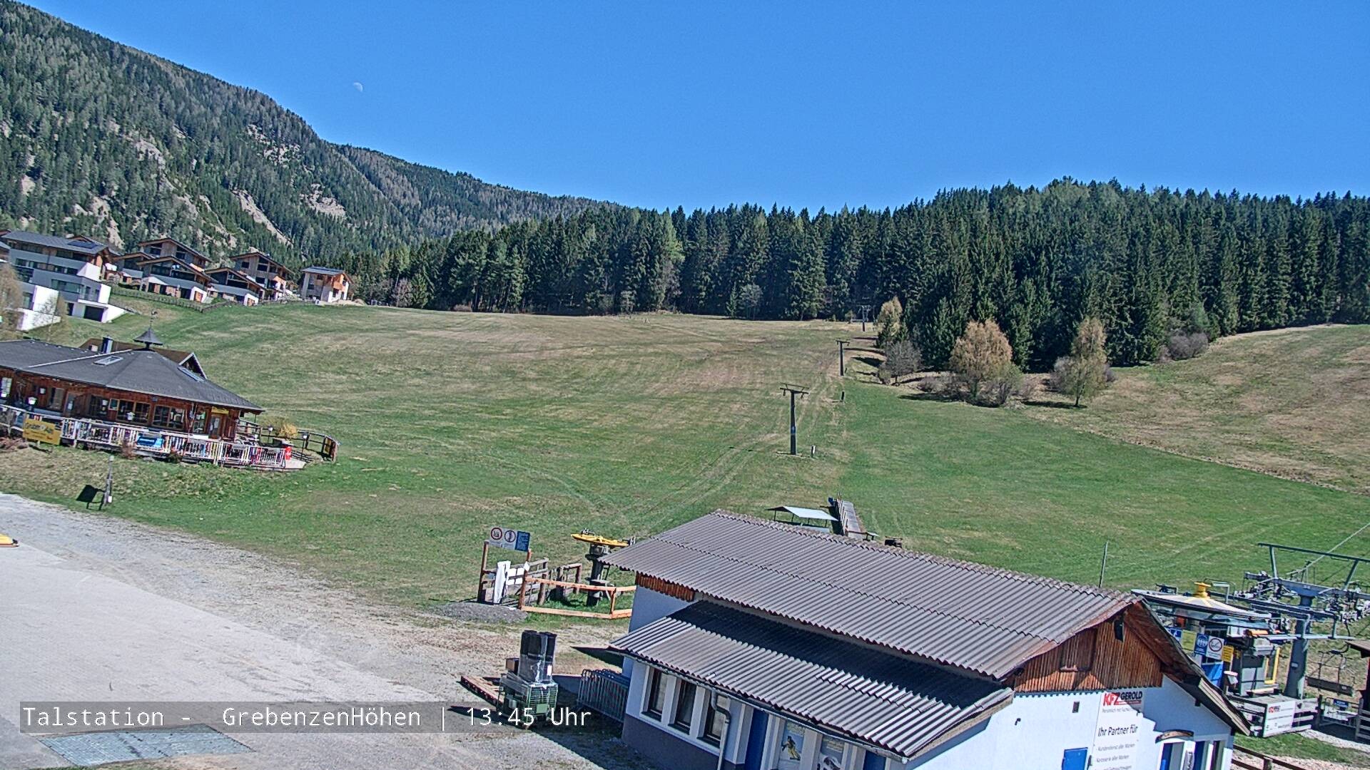 Archived image Webcam Grebenzen base station ski resort