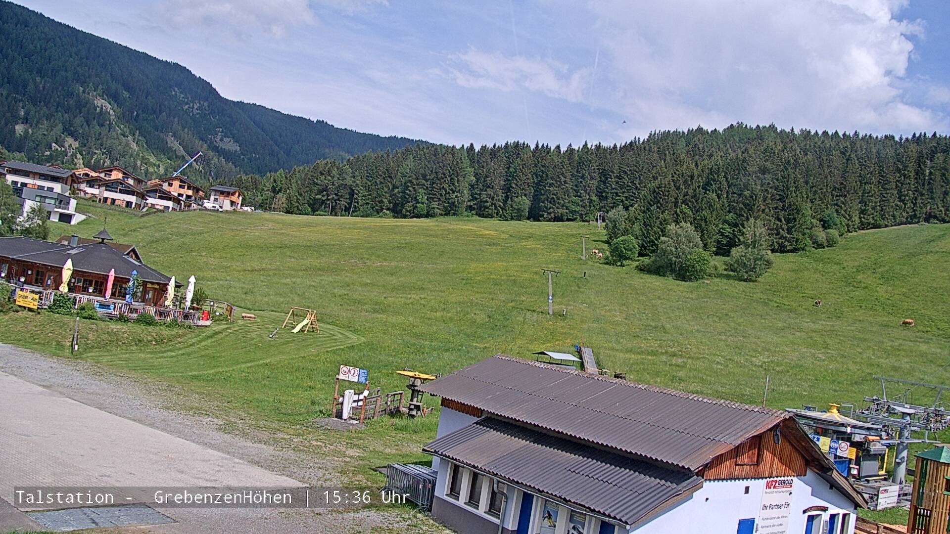 Archiv Foto Webcam Ski Grebenzen Sonnenterrasse