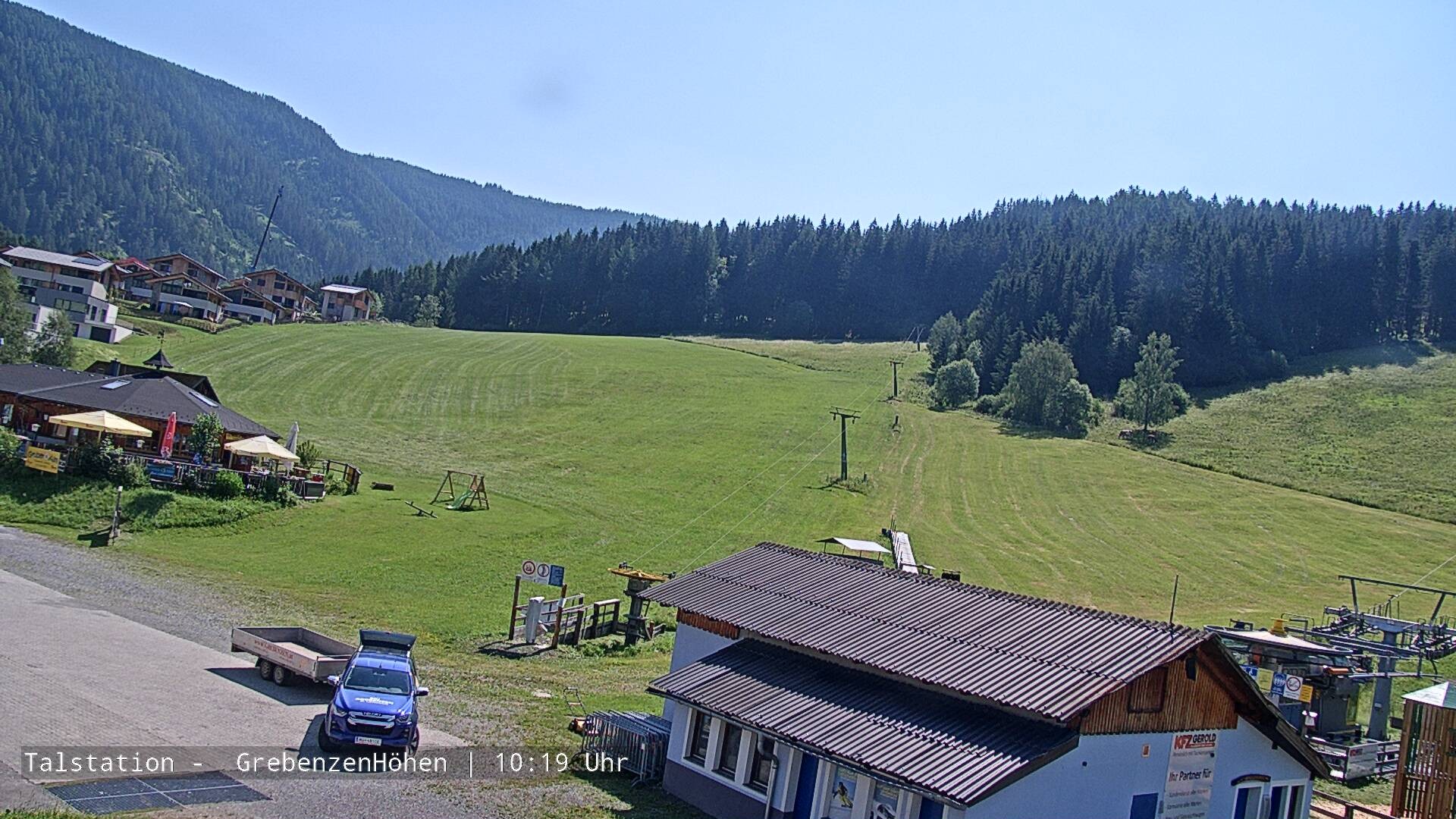 Archiv Foto Webcam Ski Grebenzen Sonnenterrasse