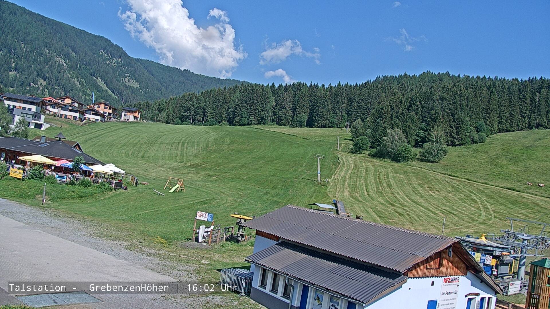 Archiv Foto Webcam Ski Grebenzen Sonnenterrasse