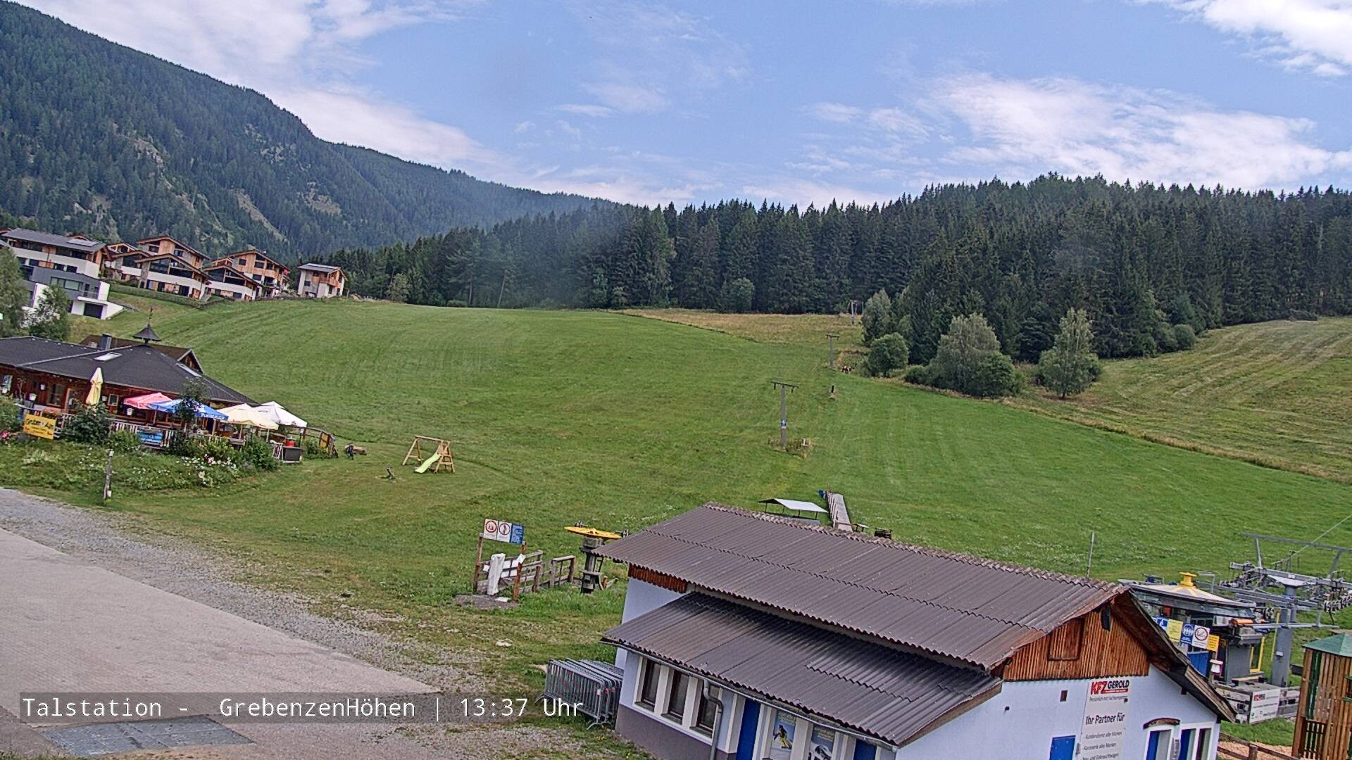 Archiv Foto Webcam Ski Grebenzen Sonnenterrasse