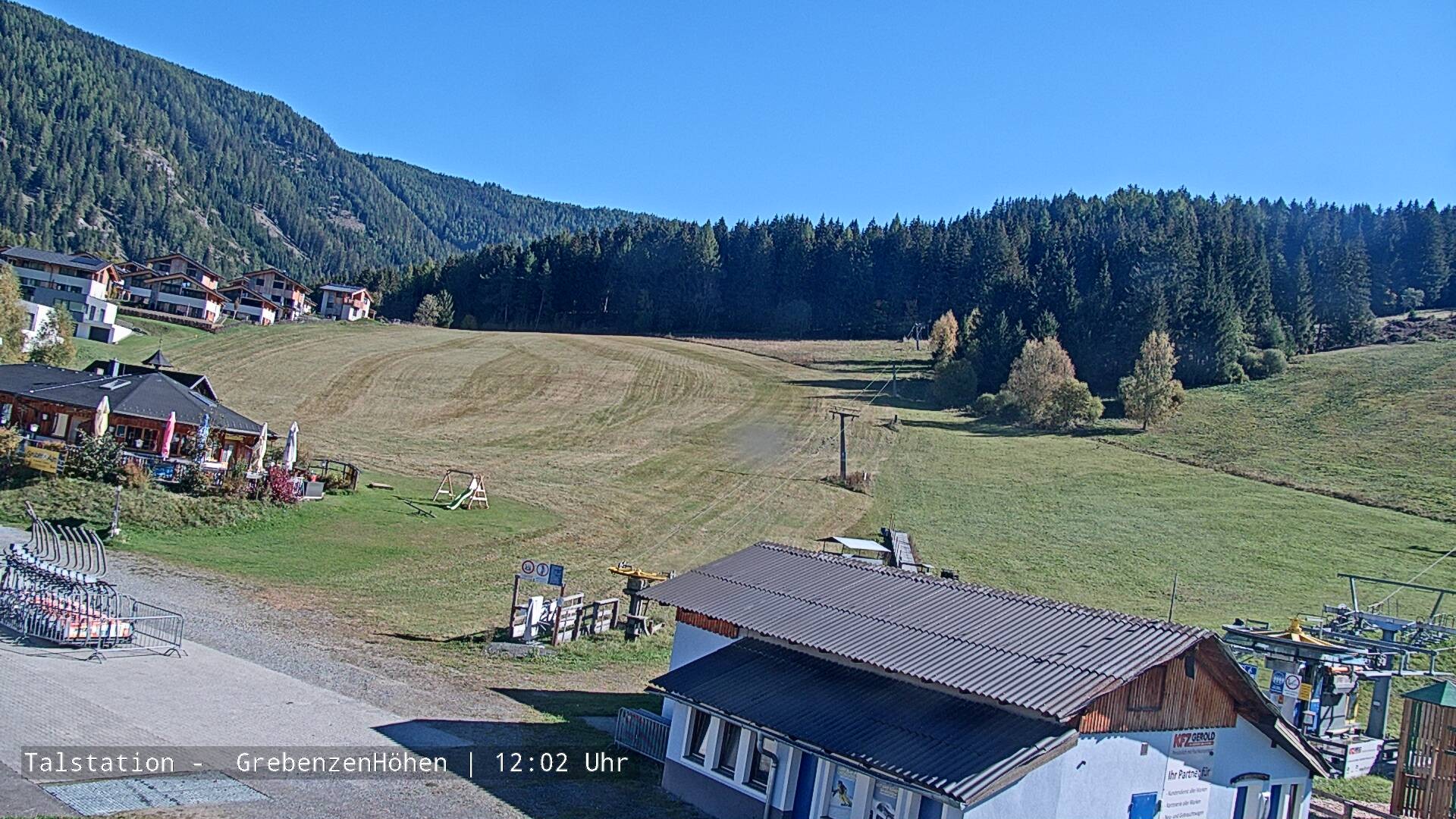 Archiv Foto Webcam Ski Grebenzen Sonnenterrasse
